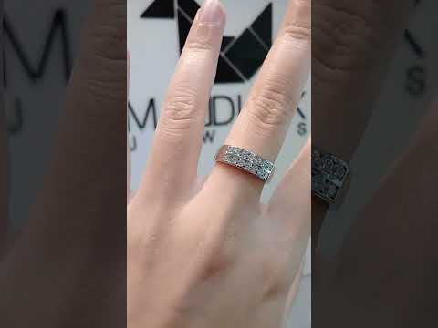 Cubic Zirconia / Sterling Silver 925 Ring / Rhodium plated Nickel-Free / MadDuckJewels RG1524