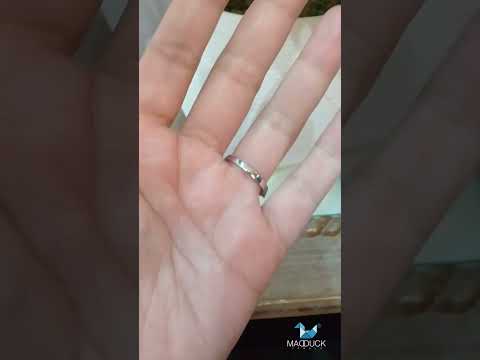 Cubic Zirconia / Sterling Silver 925 Ring / Rhodium plated Nickel-Free / MadDuckJewels RG2010