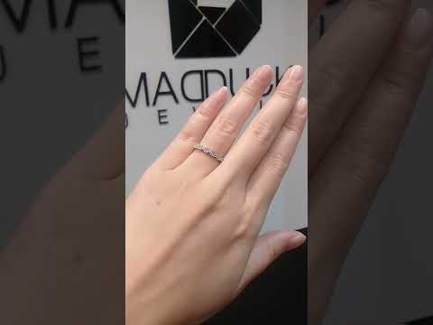 Cubic Zirconia / Sterling Silver 925 Ring / Rhodium plated Nickel-Free / MadDuckJewels RG1706