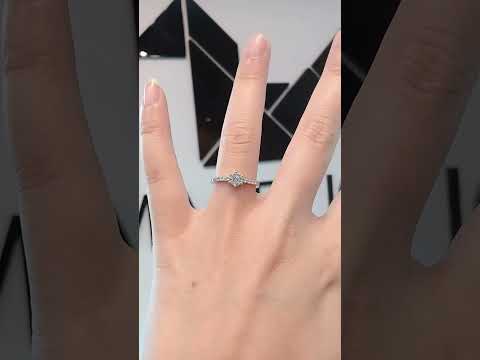 Madduckjewels แหวนเงินแท้ เพชร CZ ชุบโรเดียม RG1530