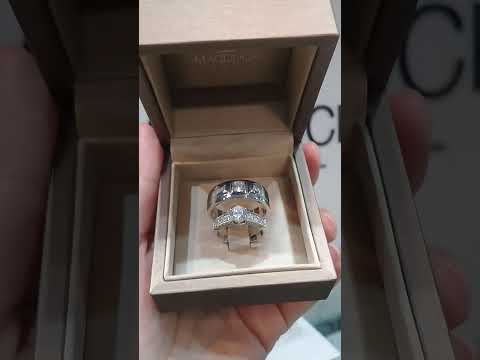 Madduckjewels แหวนเงินแท้ เพชร CZ ชุบโรเดียม RG1905-RG1607