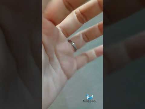 Cubic Zirconia / Sterling Silver 925 Ring / Rhodium plated Nickel-Free / MadDuckJewels RG2103