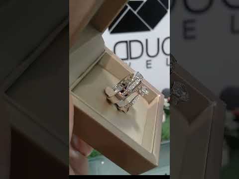 Madduckjewels แหวนเงินแท้ เพชร CZ ชุบโรเดียม RG1806-RG1534