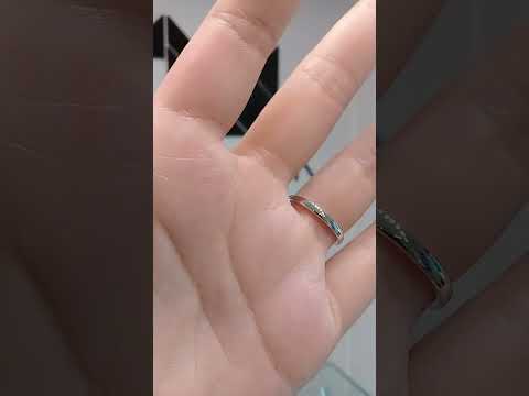 Madduckjewels แหวนเงินแท้ เพชร CZ ชุบโรเดียม RG1416