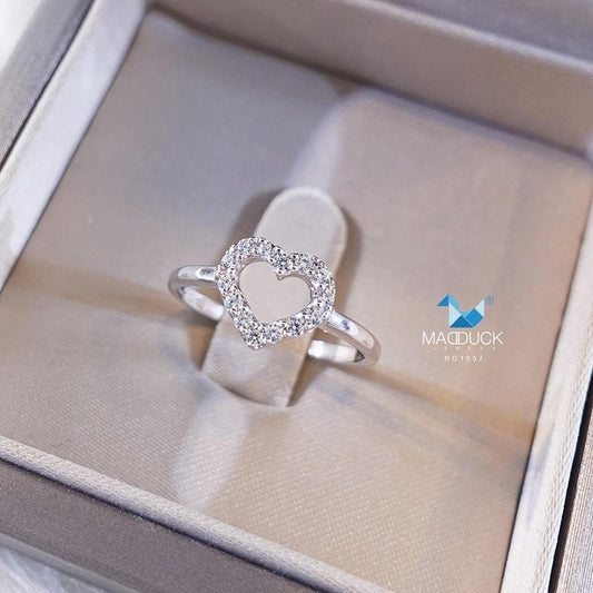 Women's ring – CZ in 925 silver by Madduck Jewels