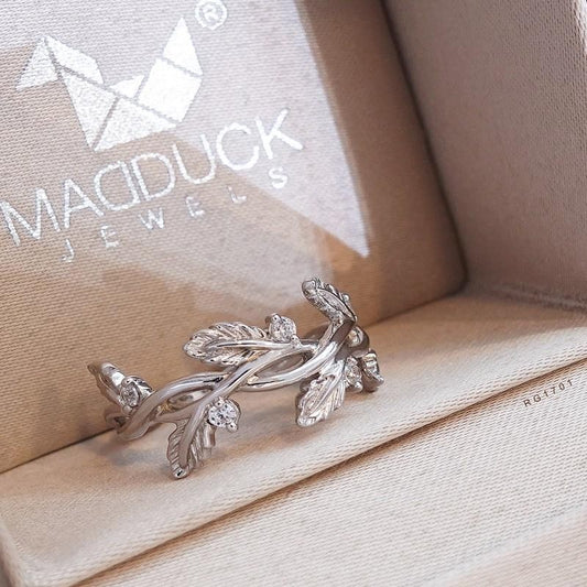 Women's ring – CZ in 925 silver by Madduck Jewels