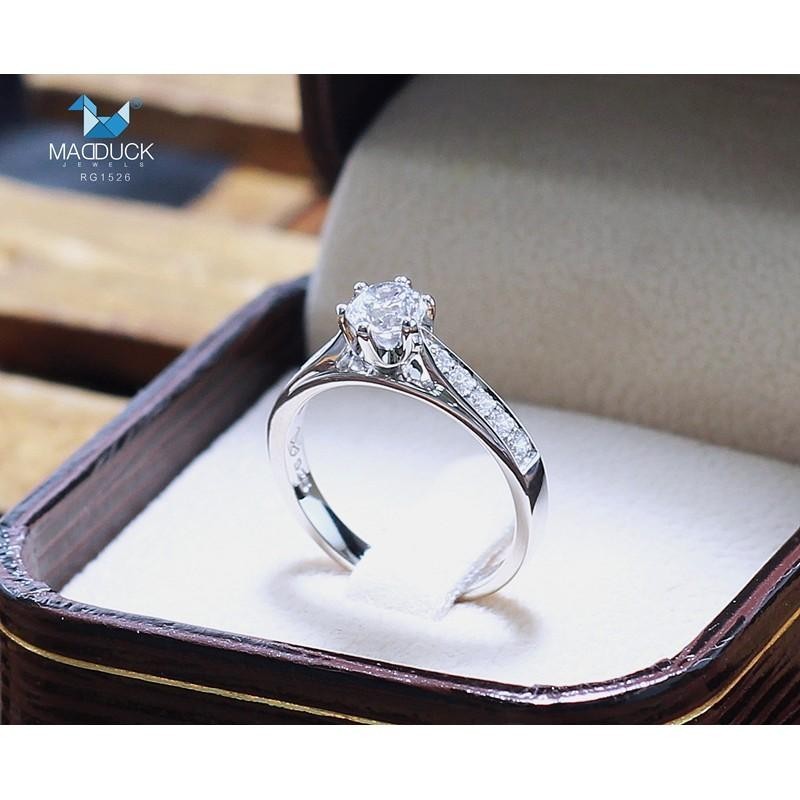 Couple ring set – CZ in 925 silver by Madduck Jewels