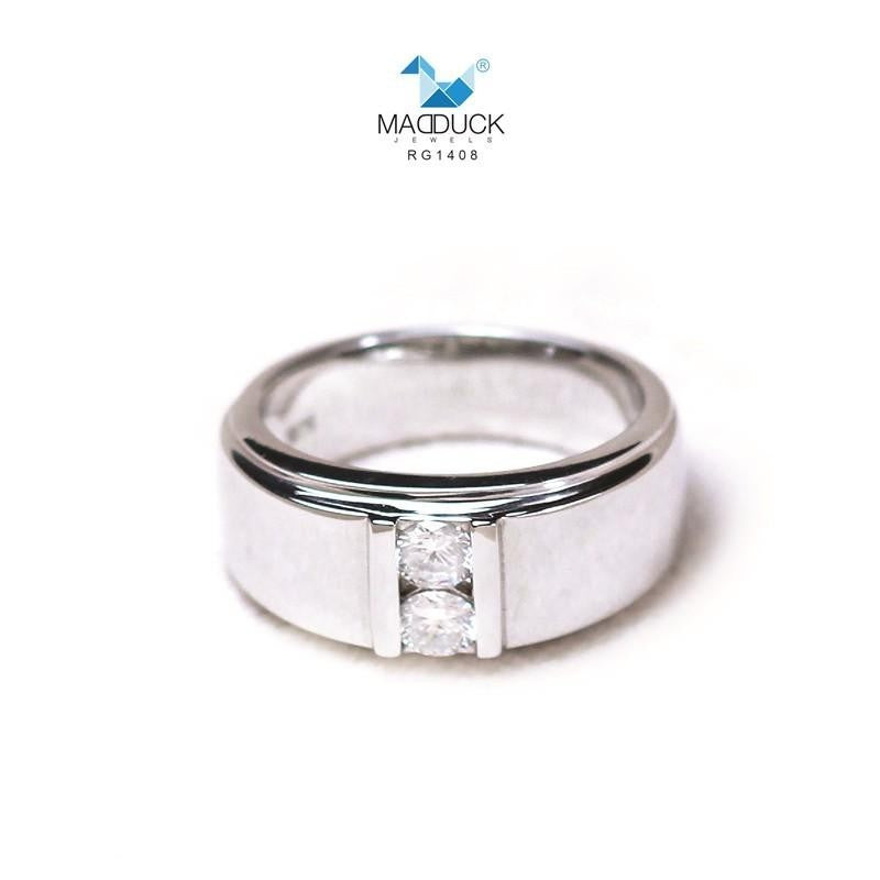 Men's ring – CZ in 925 silver by Madduck Jewels