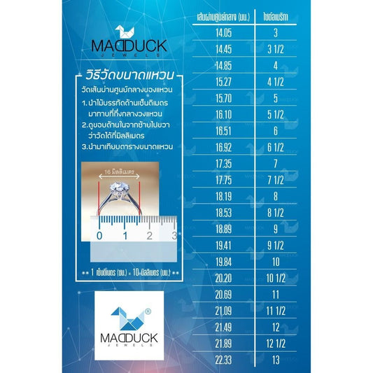 Men's ring – CZ in 925 silver by Madduck Jewels