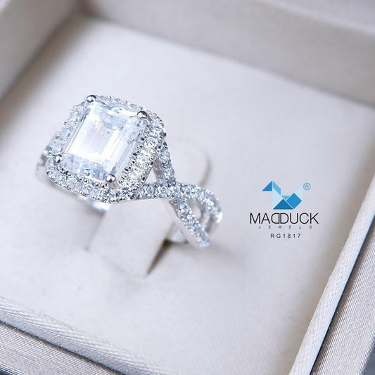 Women's ring – CZ in 925 silver by Madduck Jewels
