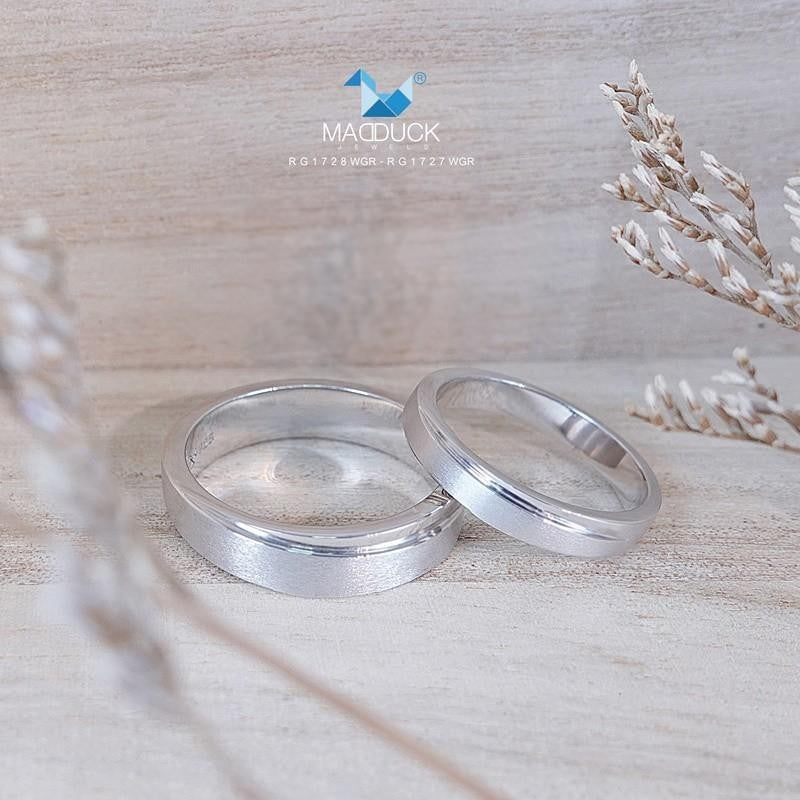 Couple ring set – CZ in 925 silver by Madduck Jewels