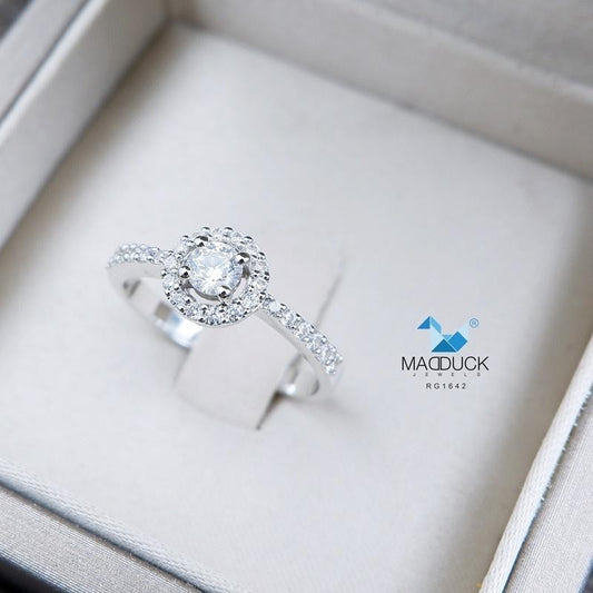 Women's ring – CZ in 925 silver by Madduck Jewels