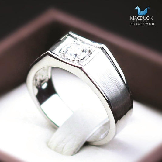 Couple ring set – CZ in 925 silver by Madduck Jewels
