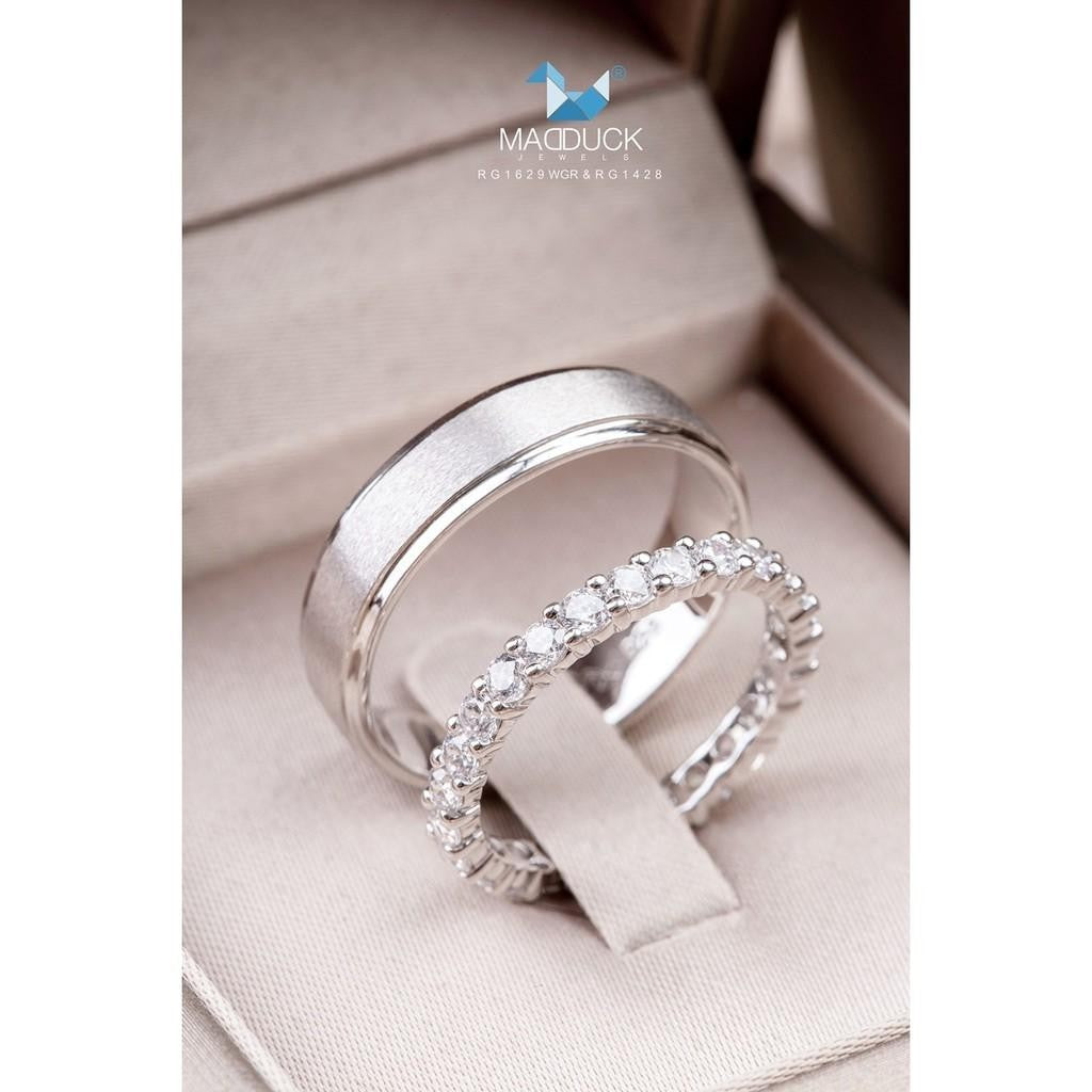 Couple ring set – CZ in 925 silver by Madduck Jewels