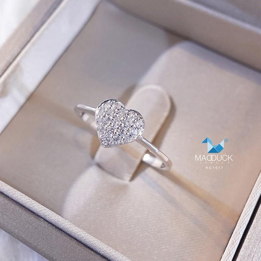 Women's ring – CZ in 925 silver by Madduck Jewels