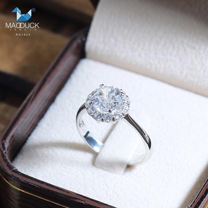 Couple ring set – CZ in 925 silver by Madduck Jewels