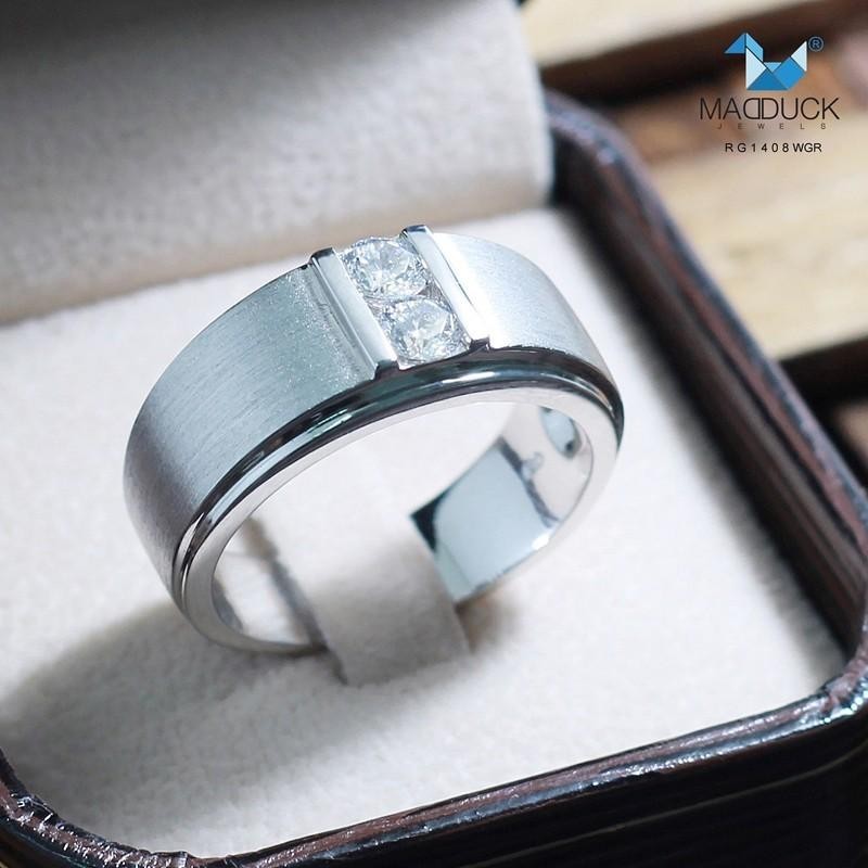 Men's ring – CZ in 925 silver by Madduck Jewels