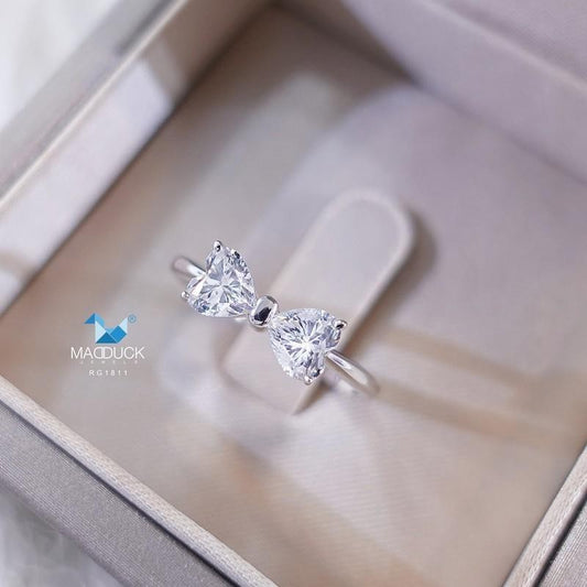 Women's ring – CZ in 925 silver by Madduck Jewels