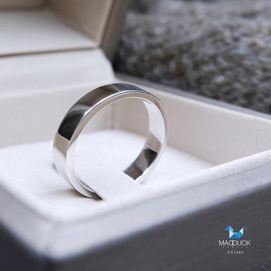 Unisex / male / female ring – CZ in 925 silver by Madduck Jewels