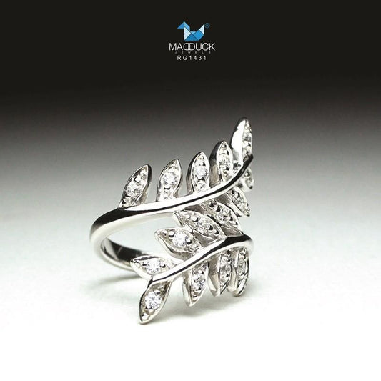 Women's ring – CZ in 925 silver by Madduck Jewels