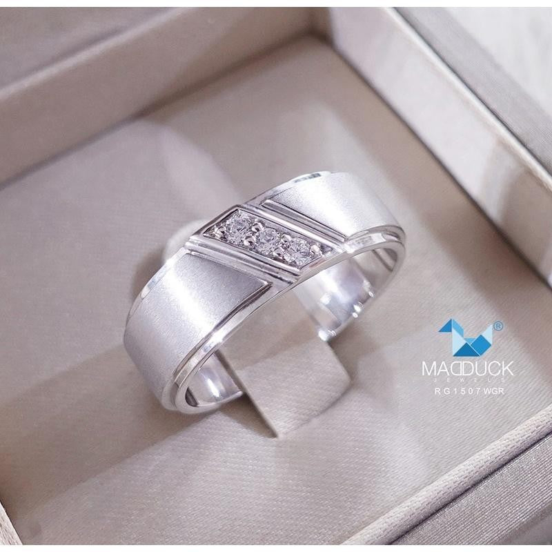 Men's ring – CZ in 925 silver by Madduck Jewels
