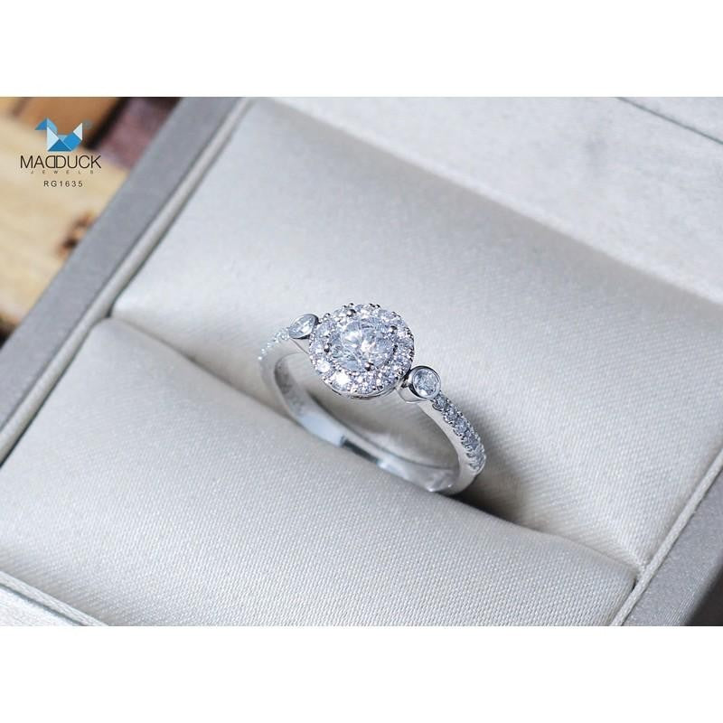 Couple ring set – CZ in 925 silver by Madduck Jewels