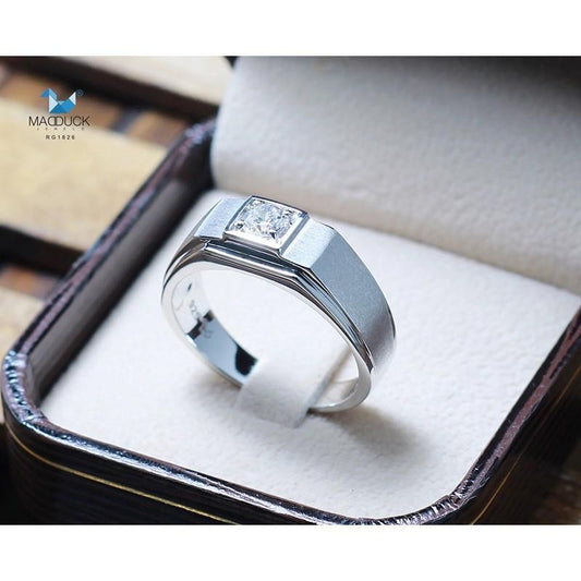 Couple ring set – CZ in 925 silver by Madduck Jewels