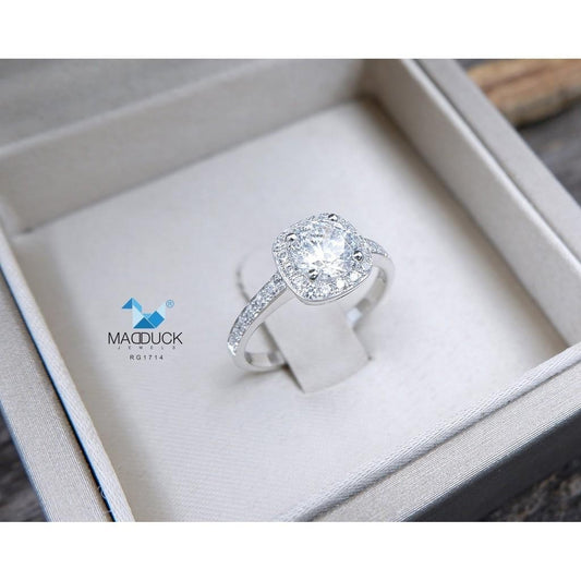 Women's ring – CZ in 925 silver by Madduck Jewels