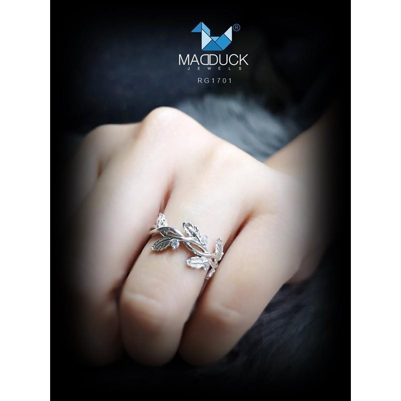 Women's ring – CZ in 925 silver by Madduck Jewels