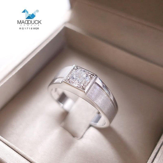 Men's ring – CZ in 925 silver by Madduck Jewels