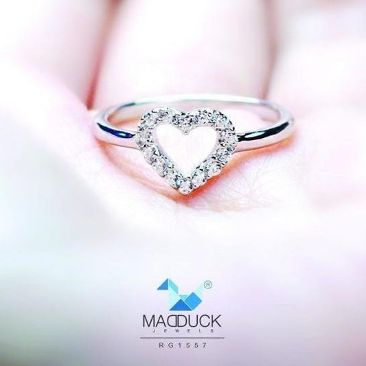 Women's ring – CZ in 925 silver by Madduck Jewels