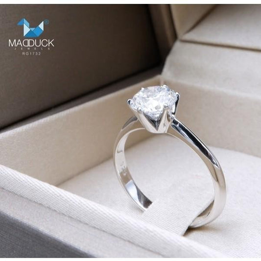 Women's ring – CZ in 925 silver by Madduck Jewels