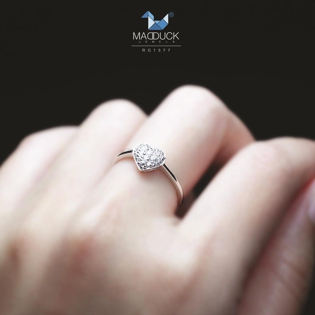 Women's ring – CZ in 925 silver by Madduck Jewels