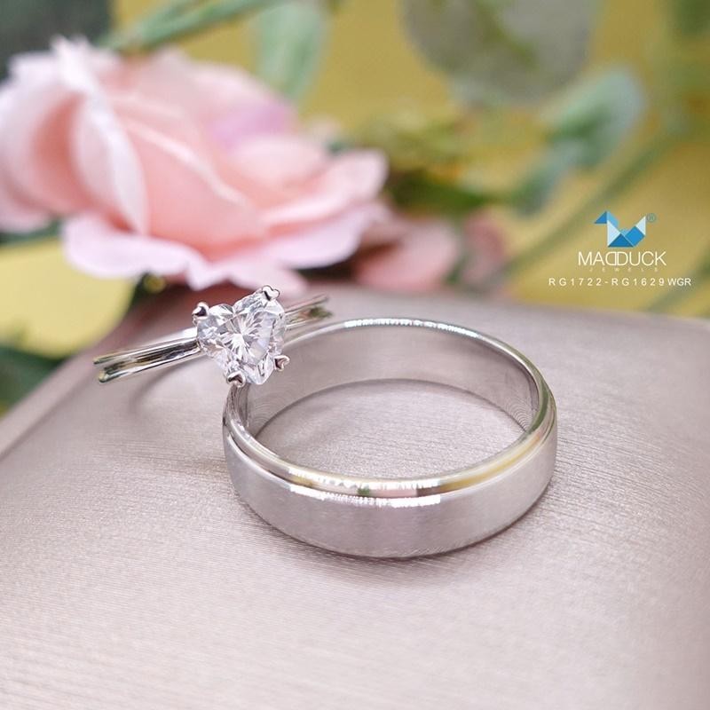 Couple ring set – CZ in 925 silver by Madduck Jewels