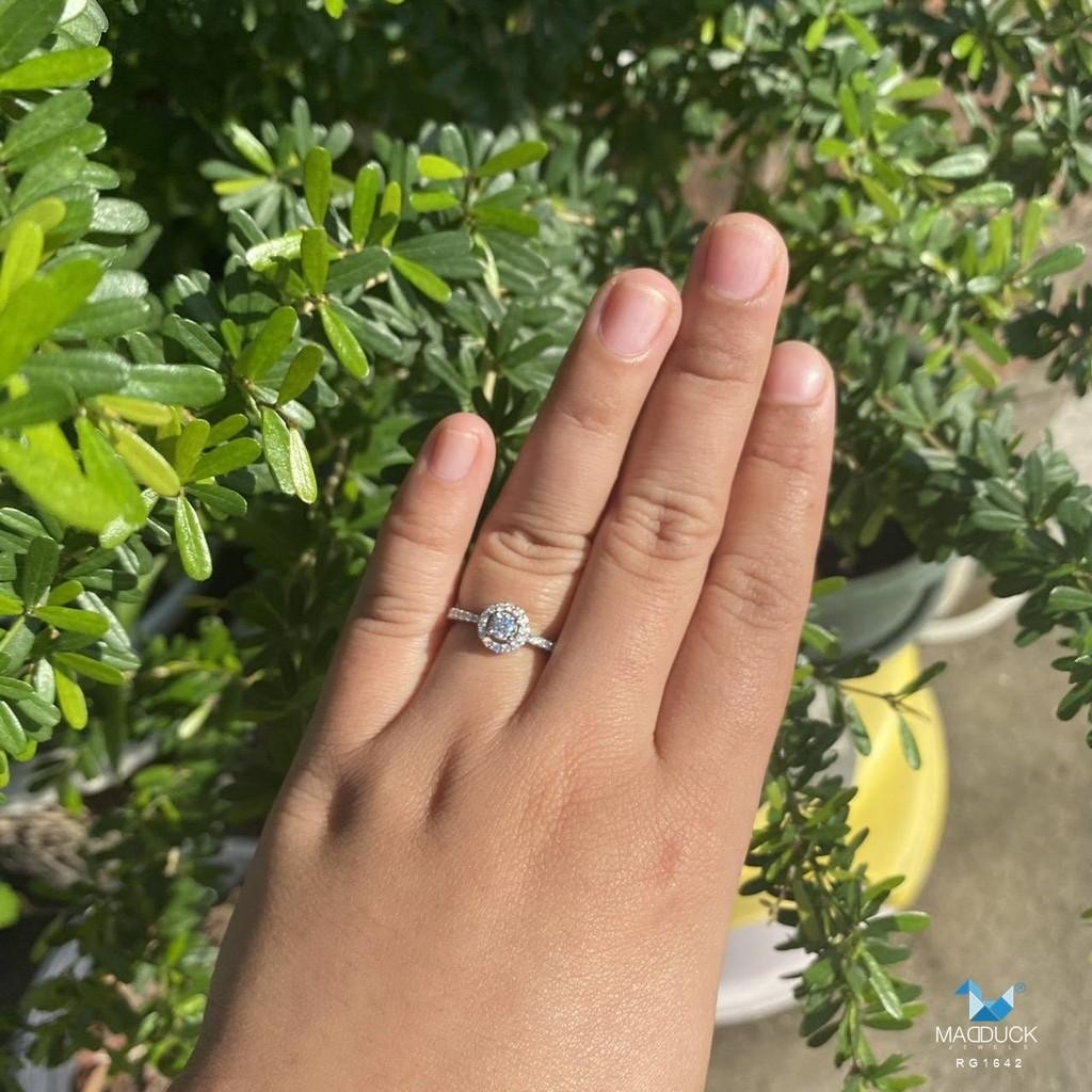 Women's ring – CZ in 925 silver by Madduck Jewels