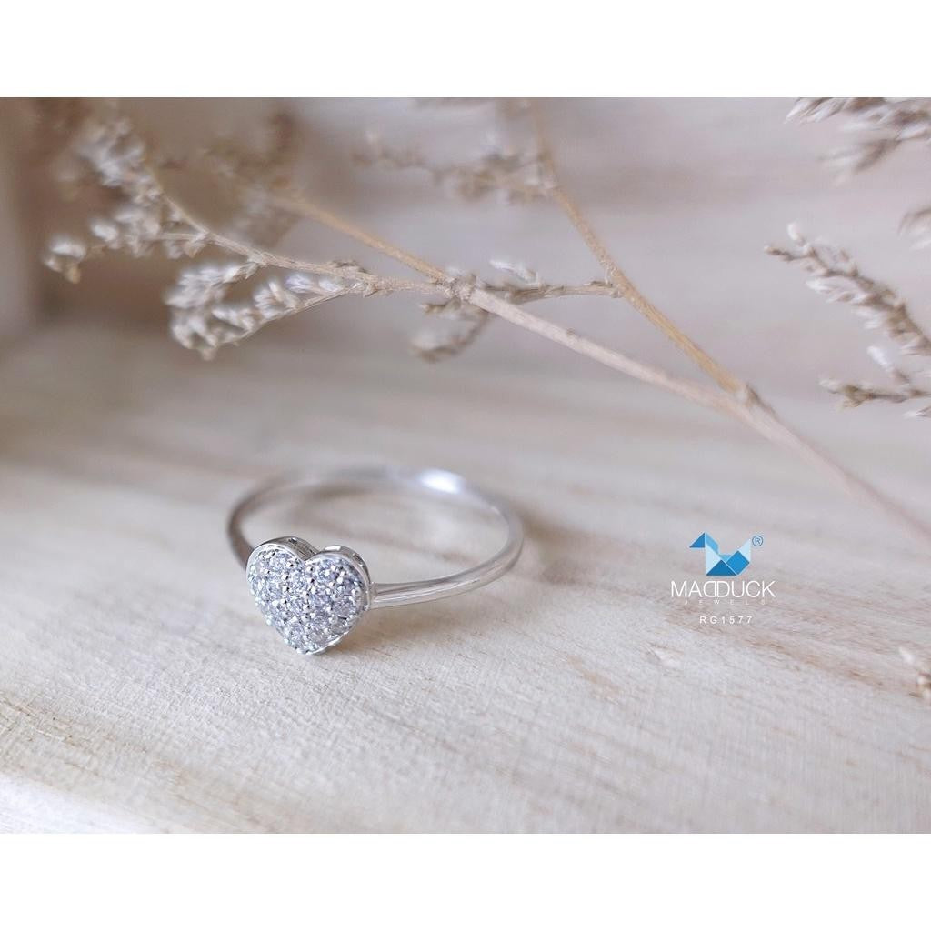 Women's ring – CZ in 925 silver by Madduck Jewels