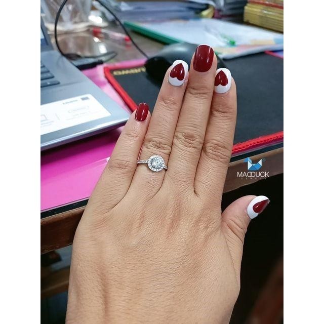 Women's ring – CZ in 925 silver by Madduck Jewels
