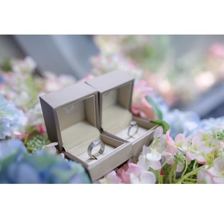 Couple ring set – CZ in 925 silver by Madduck Jewels