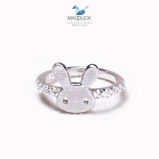 Women's ring – CZ in 925 silver by Madduck Jewels