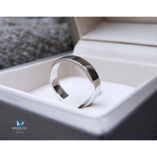 Unisex / male / female ring – CZ in 925 silver by Madduck Jewels