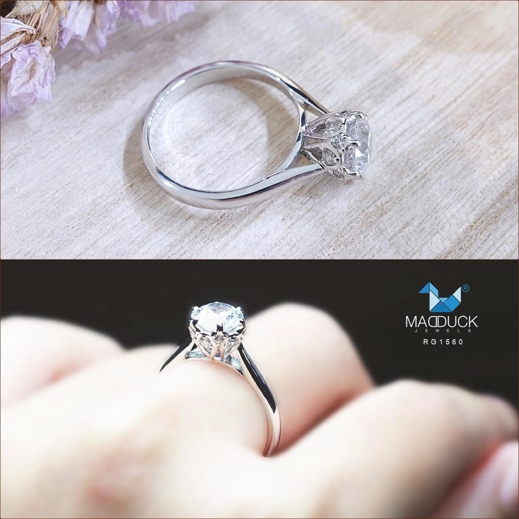 Women's ring – CZ in 925 silver by Madduck Jewels