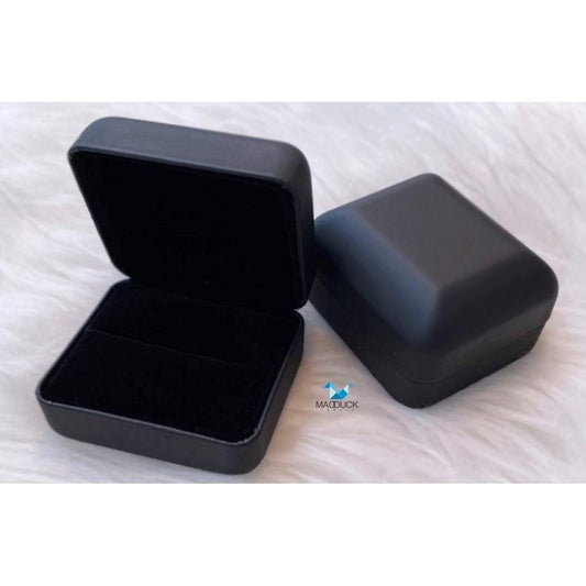 Polyurethane leather gift box for ring