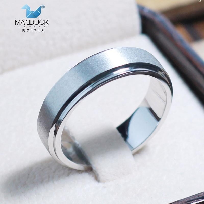 Couple ring set – CZ in 925 silver by Madduck Jewels