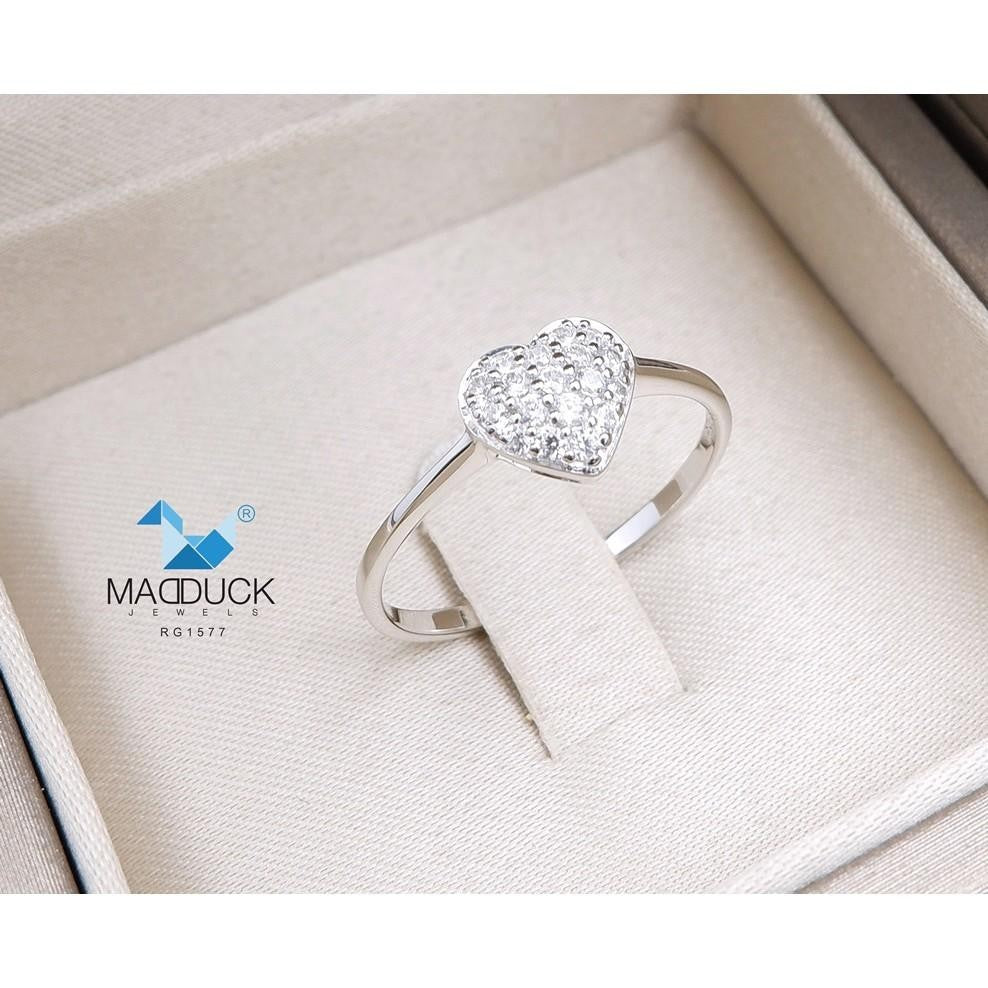 Women's ring – CZ in 925 silver by Madduck Jewels