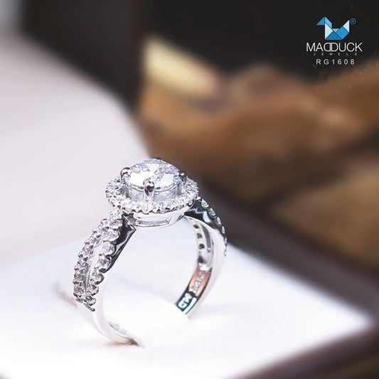 Women's ring – CZ in 925 silver by Madduck Jewels