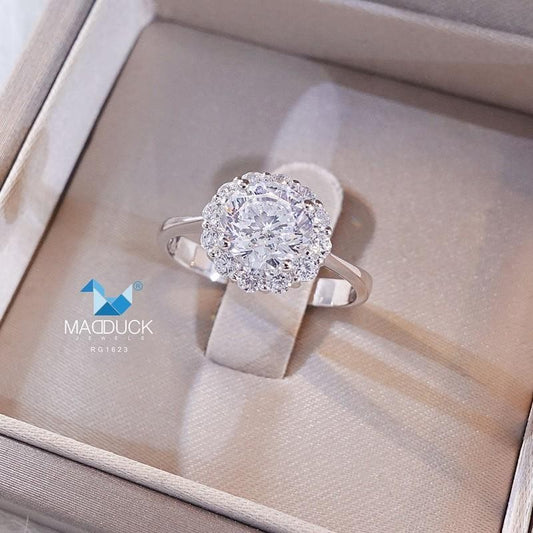 Women's ring – CZ in 925 silver by Madduck Jewels