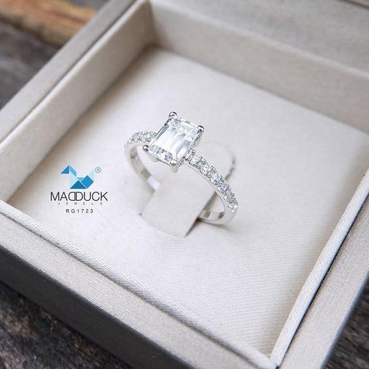 Women's ring – CZ in 925 silver by Madduck Jewels