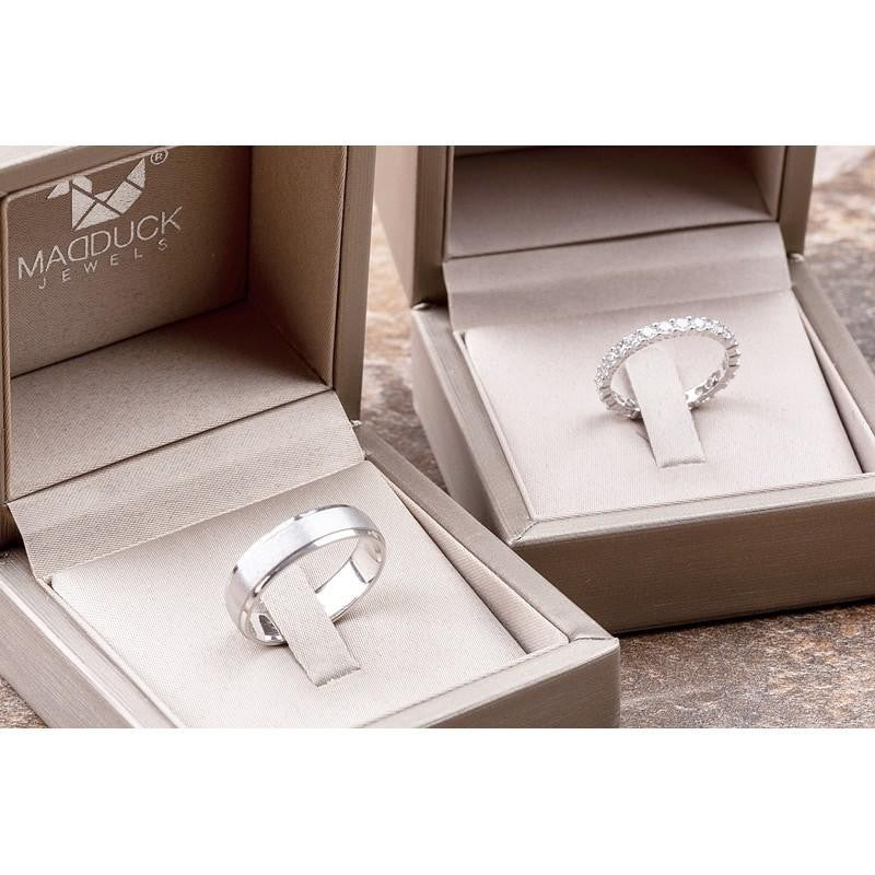 Couple ring set – CZ in 925 silver by Madduck Jewels