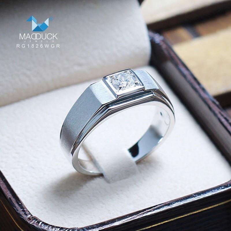 Men's ring – CZ in 925 silver by Madduck Jewels