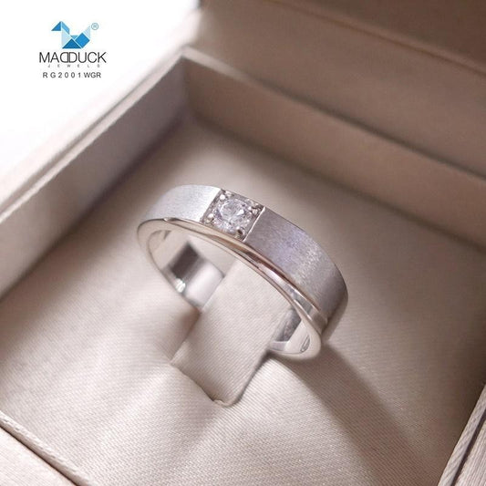 Men's ring – CZ in 925 silver by Madduck Jewels